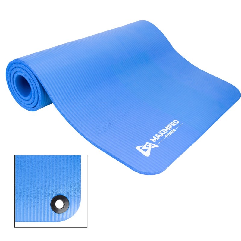 Esterilla Fitness Maximpro NBR Rina 10mm Azul