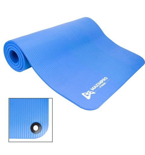 Esterilla Fitness Maximpro NBR Rina 10mm Azul