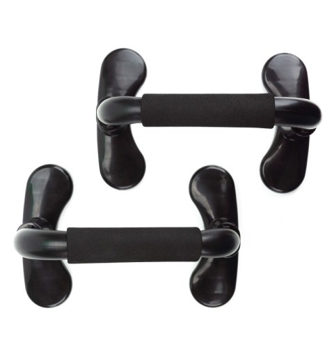 Agarraderas Flexiones Maximpro Tabu Negras