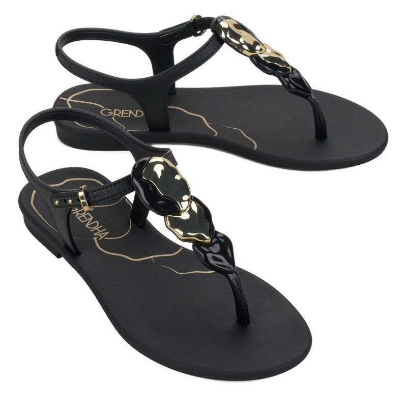 Grendha Refino Sand Ad Negro