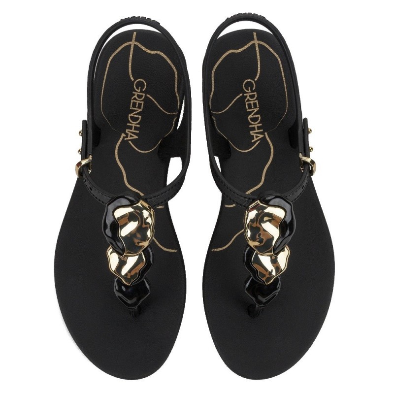 Grendha Refino Sand Ad Negro