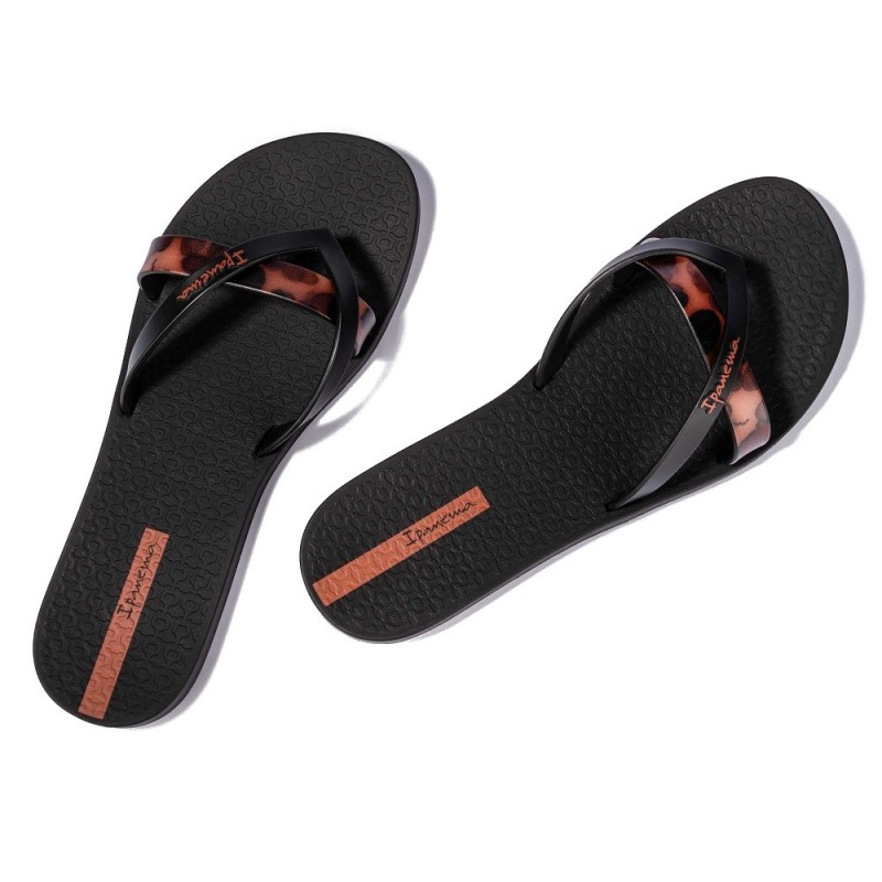 Ipanema Kirei Chic Fem Negro/Marrón
