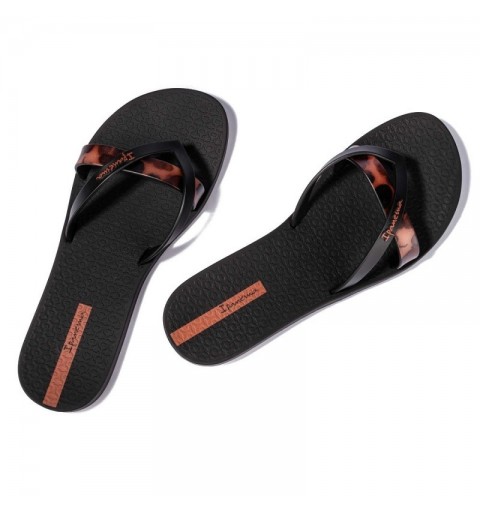 Ipanema Kirei Chic Fem Negro/Marrón
