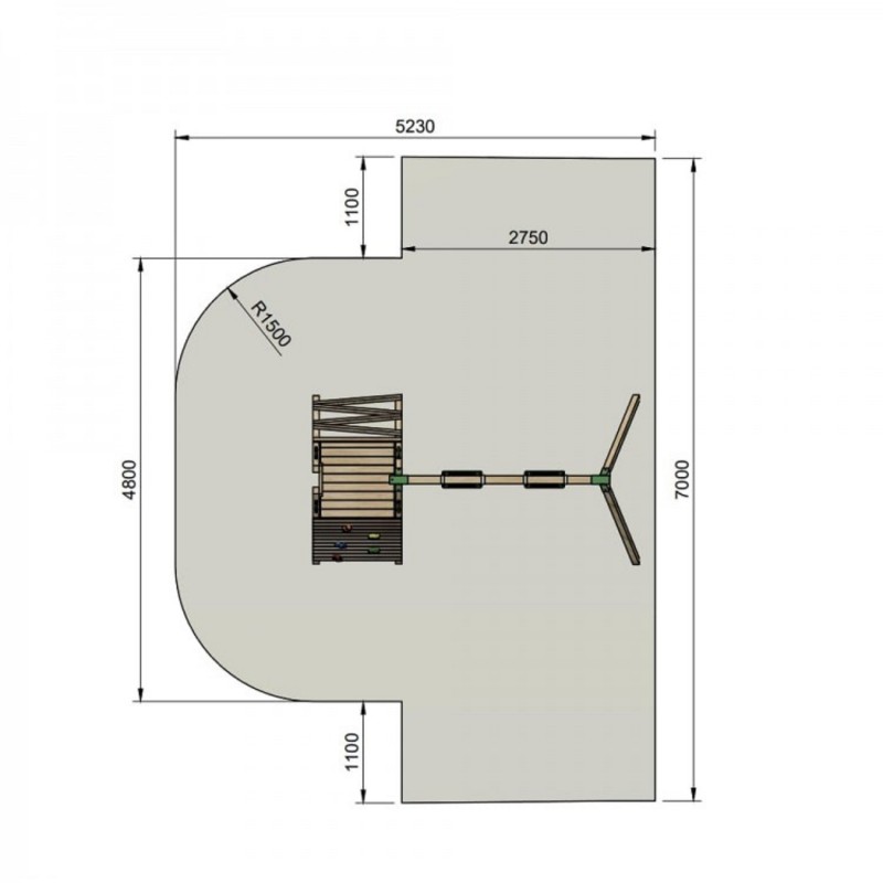 Parque Infantil Siberia Aventura XL