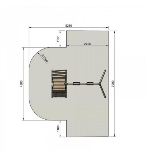 Parque Infantil Siberia Aventura XL