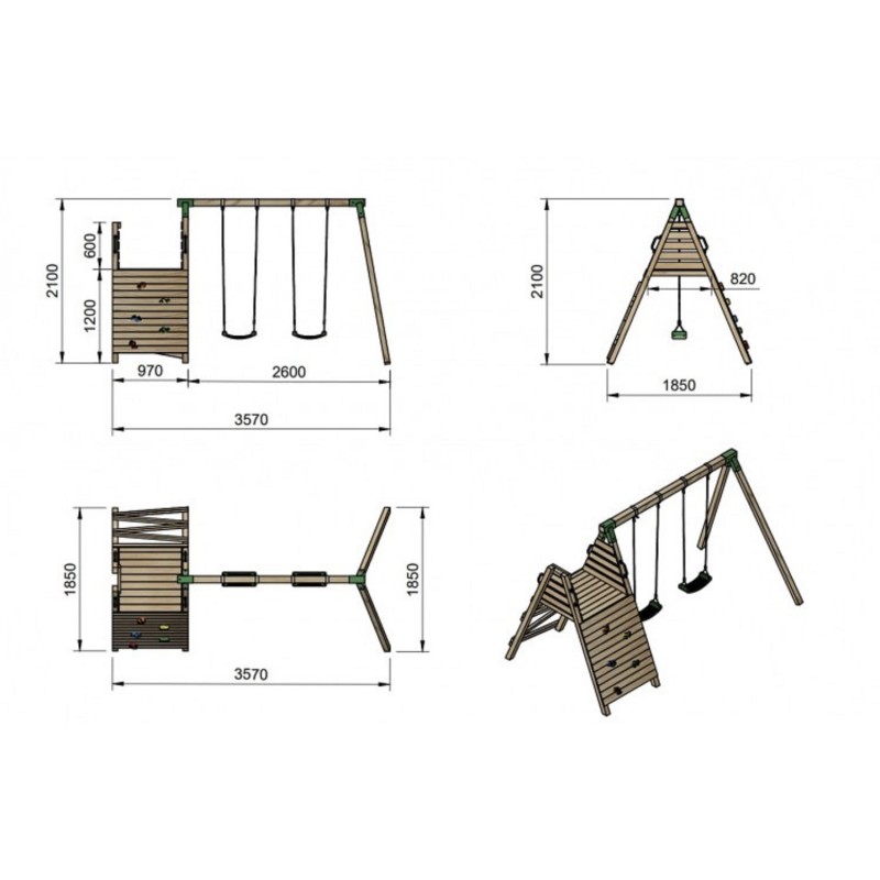 Parque Infantil Siberia Aventura XL