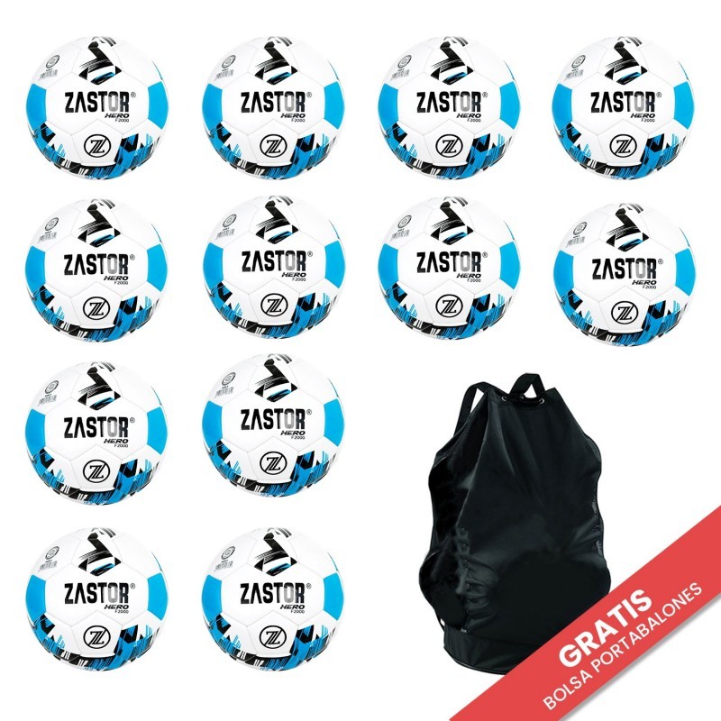 Pack de balones de fútbol