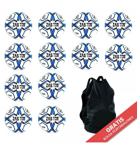 Pack 12 balones de fútbol