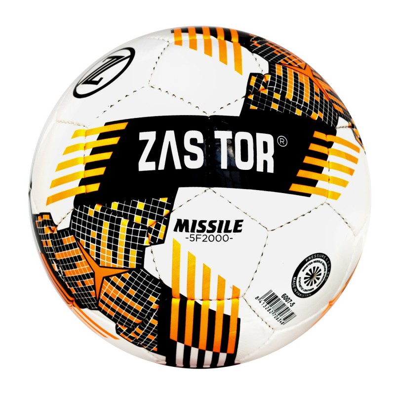 Pack 12 Balones Fútbol Zastor Missile Orange T-5
