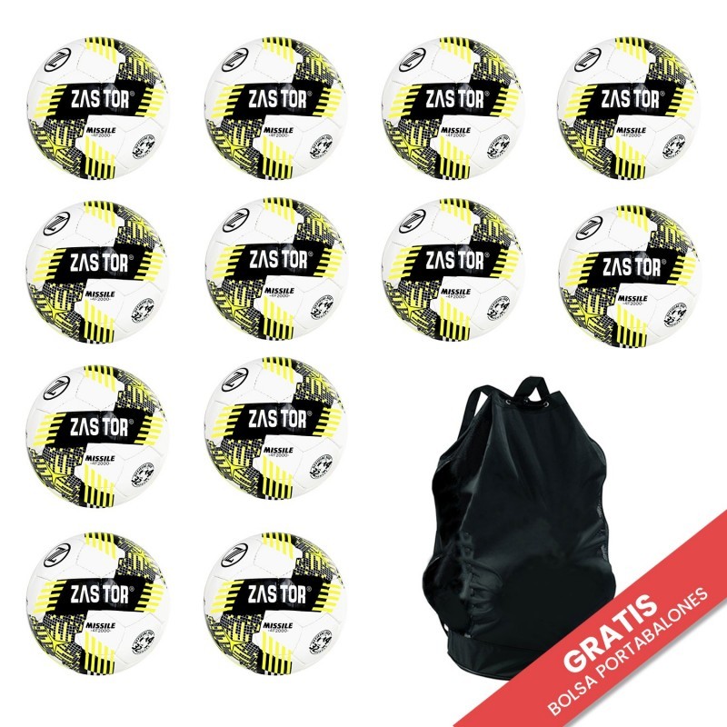 Pack de 12 balones de fútbol