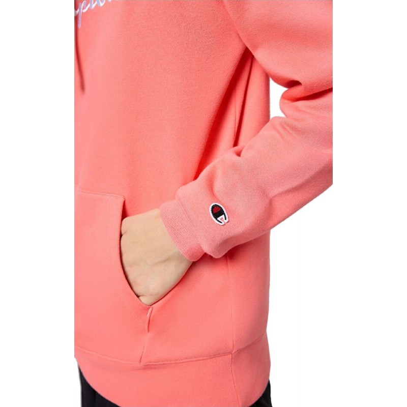 Sudadera Champion Hooded Ent Coral
