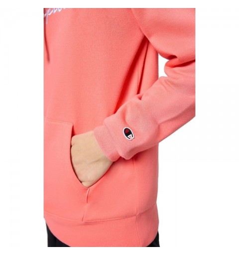 Sudadera Champion Hooded Ent Coral