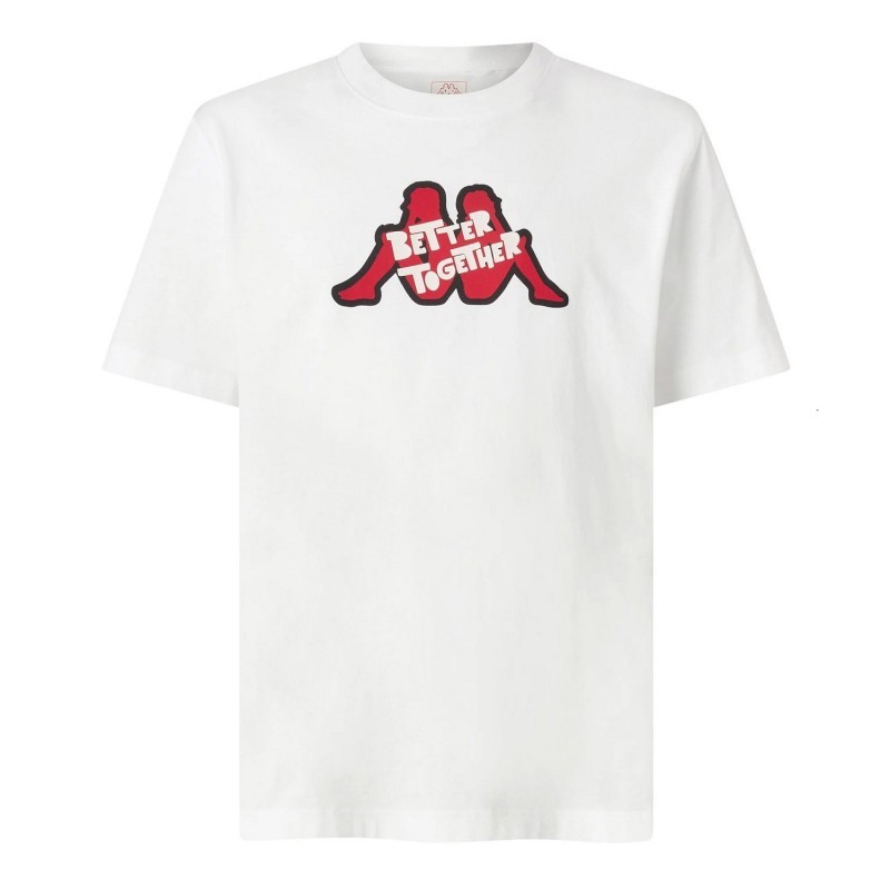 Camiseta blanca de hombre