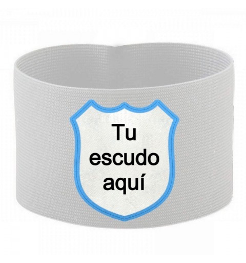 Brazalete personalizable con el escudo de tu equipo