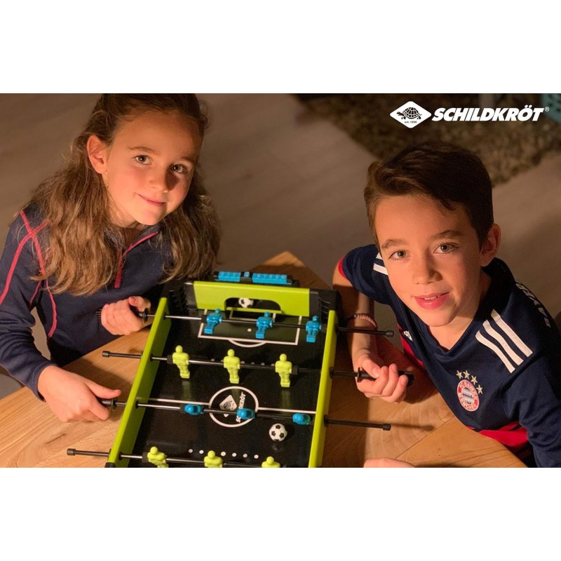 Minifutbolín Schildkrot Tisch Verde/Negro