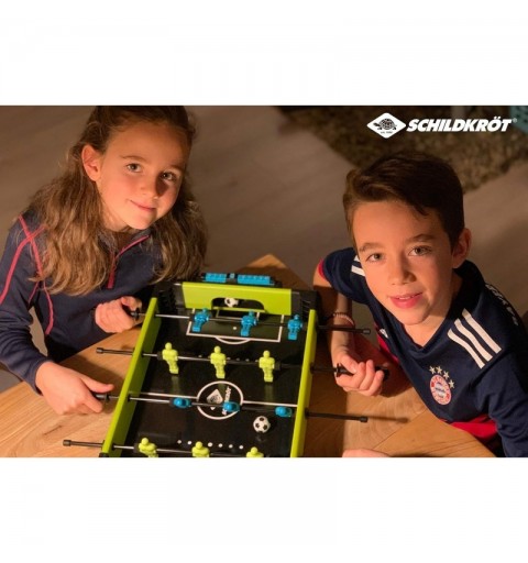 Minifutbolín Schildkrot Tisch Verde/Negro