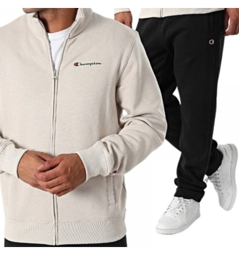 Chándal Champion Expert Track Beige/Negro