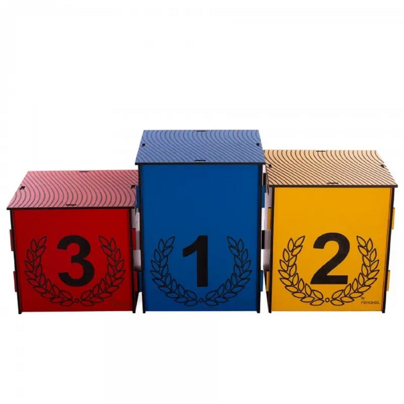 Pódium Premios Fenólico Tricolor