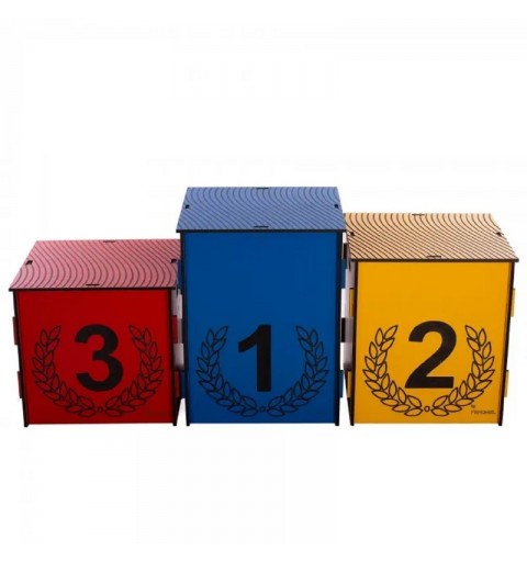 Pódium Premios Fenólico Tricolor
