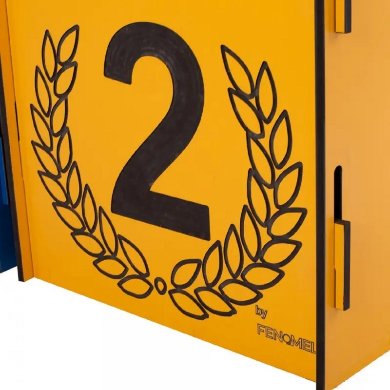 Pódium Premios Fenólico Tricolor