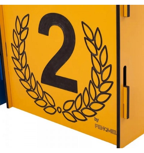 Pódium Premios Fenólico Tricolor