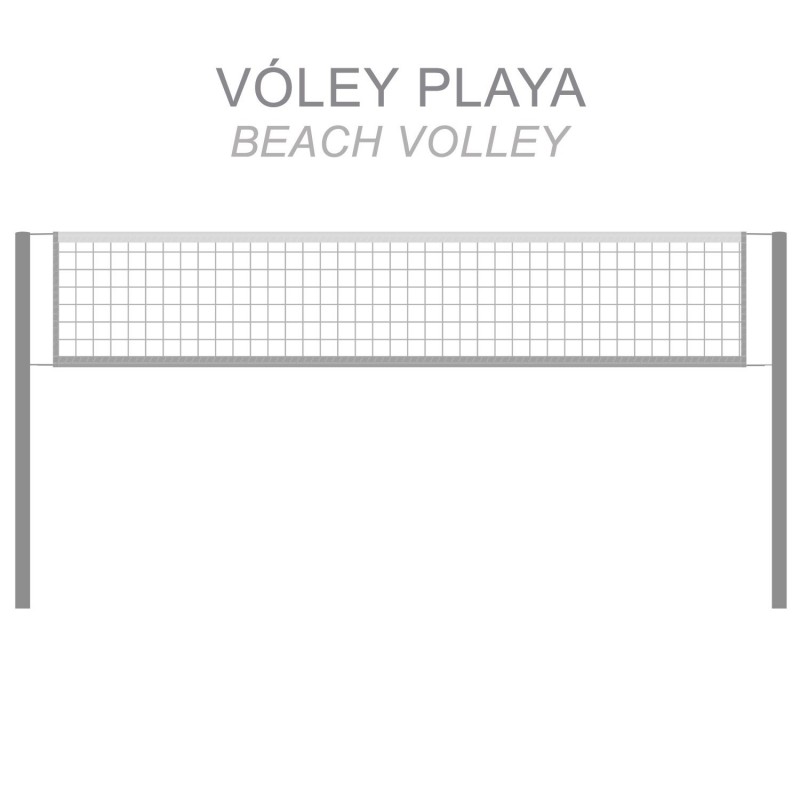 red de  beach volley
