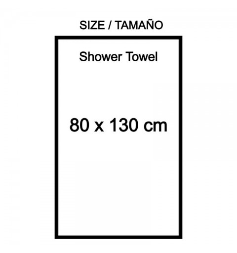 medidas de toalla de gran absorcion