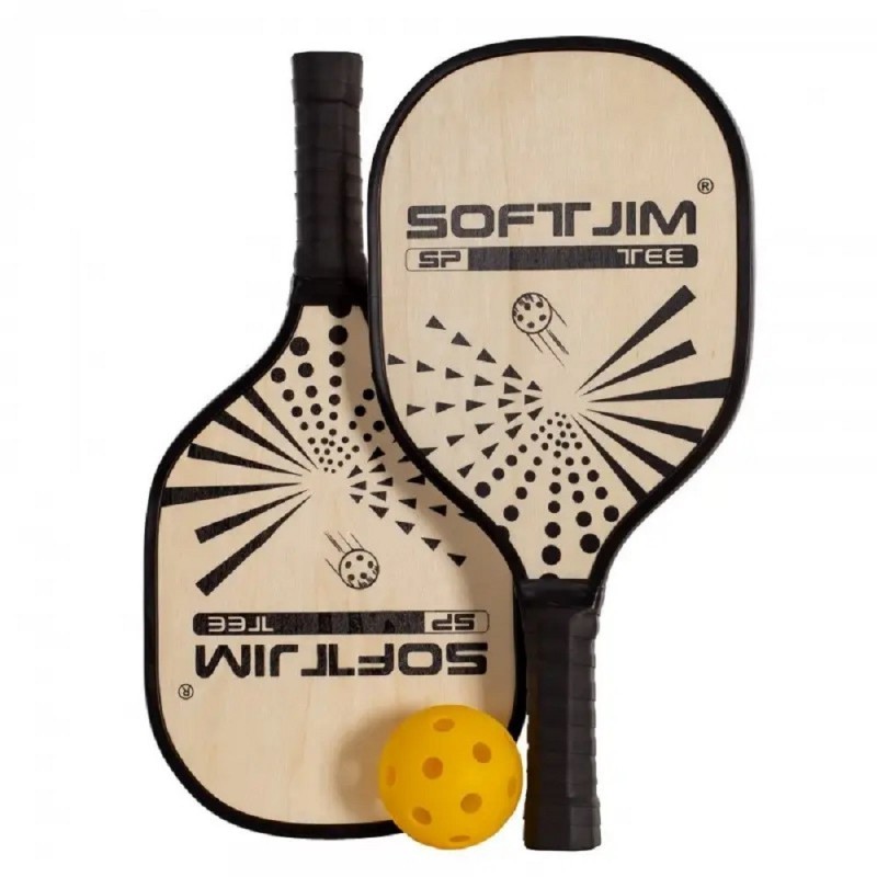 Juego Palas Pickleball SoftJim Madera