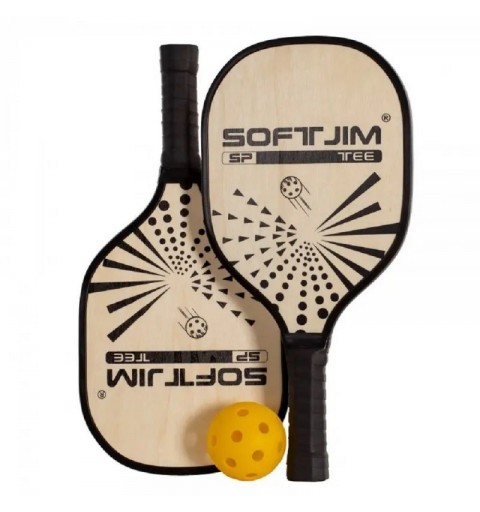 Juego Palas Pickleball SoftJim Madera
