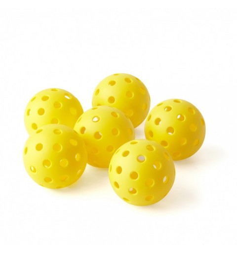 Pack 6 Pelotas Pickleball Amarillo