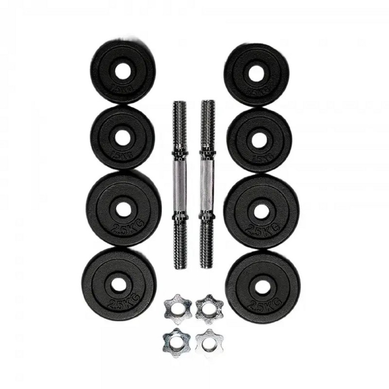 Kit Mancuerna Ajustable 20Kg