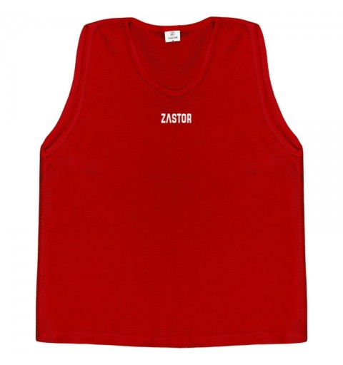 peto rojo de entrenamiento