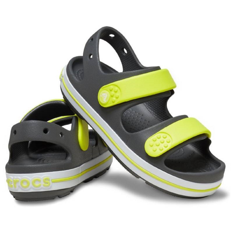 Crocs Crocband Cruiser Sandal K Slate Grey/Acidity