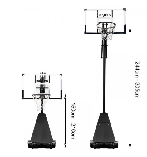 Canasta Baloncesto Trasladable Moxen Duncan