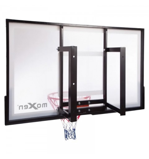 Set Tablero Baloncesto Moxen Jumper Glass 136x80cm