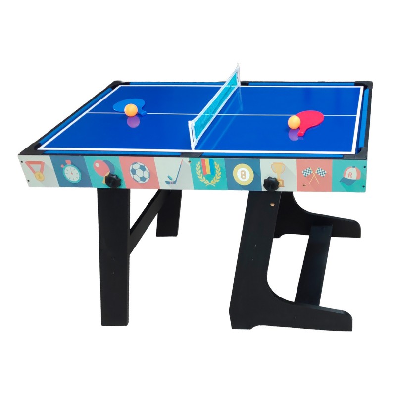 Mesa Multijuegos Plegable Moxen Quadplay