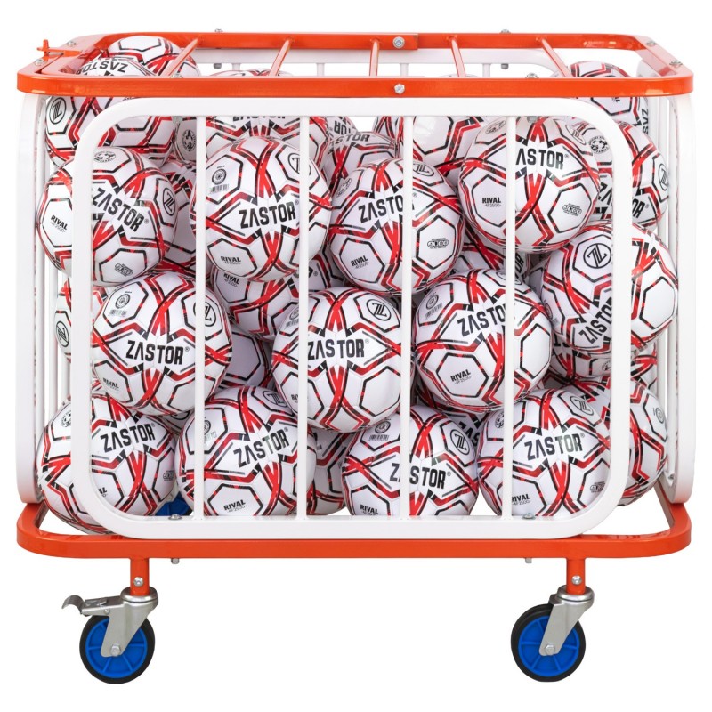 Carro Portabalones Acero Zastor Bosca Naranja/Blanco
