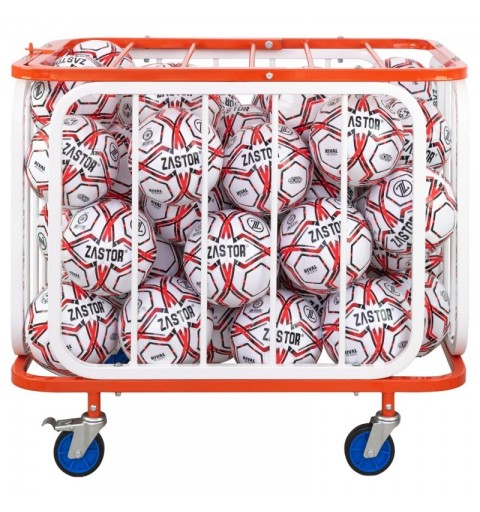 Carro Portabalones Acero Zastor Bosca Naranja/Blanco