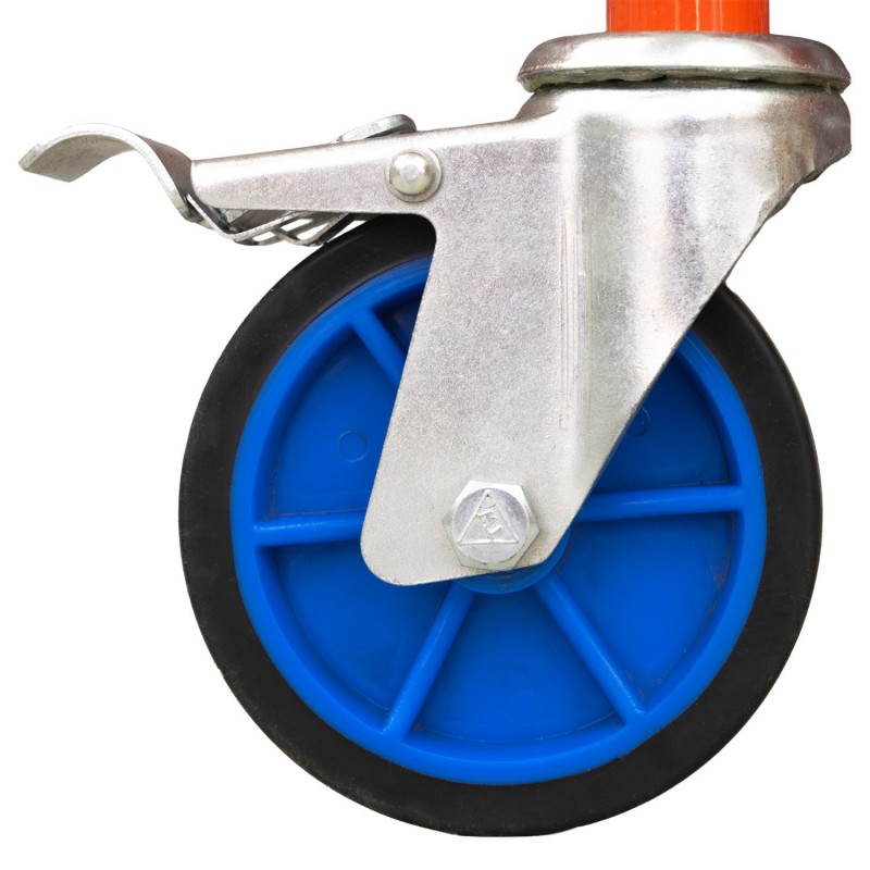 Carro Portabalones Acero Zastor Bosca Naranja/Blanco