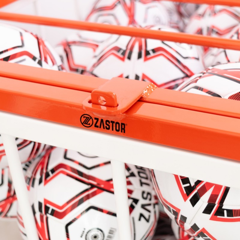 Carro Portabalones Acero Zastor Bosca Naranja/Blanco