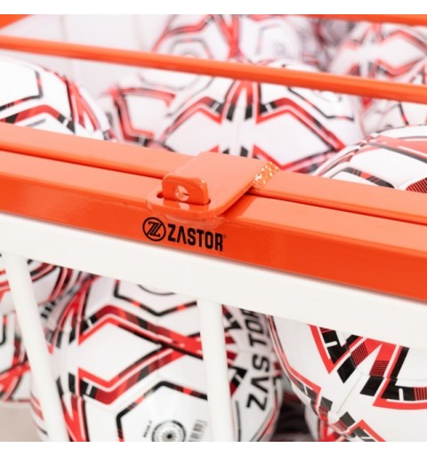 Carro Portabalones Acero Zastor Bosca Naranja/Blanco