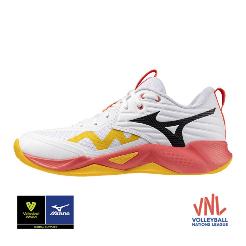 Mizuno Wave Momentum Pro Blanco/Rosa