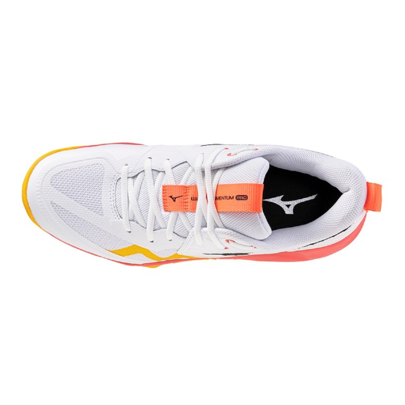 Mizuno Wave Momentum Pro Blanco/Rosa