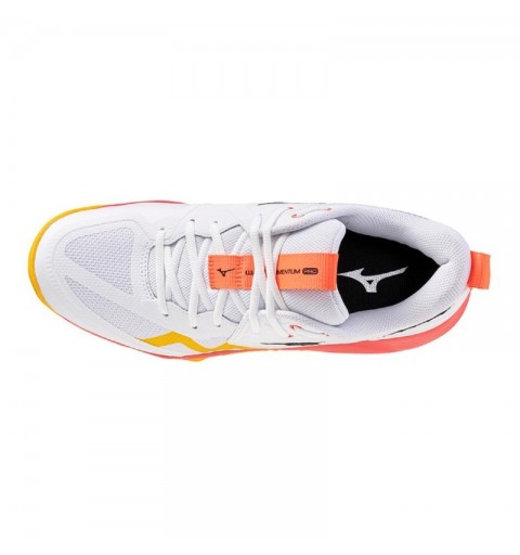 Mizuno Wave Momentum Pro Blanco/Rosa
