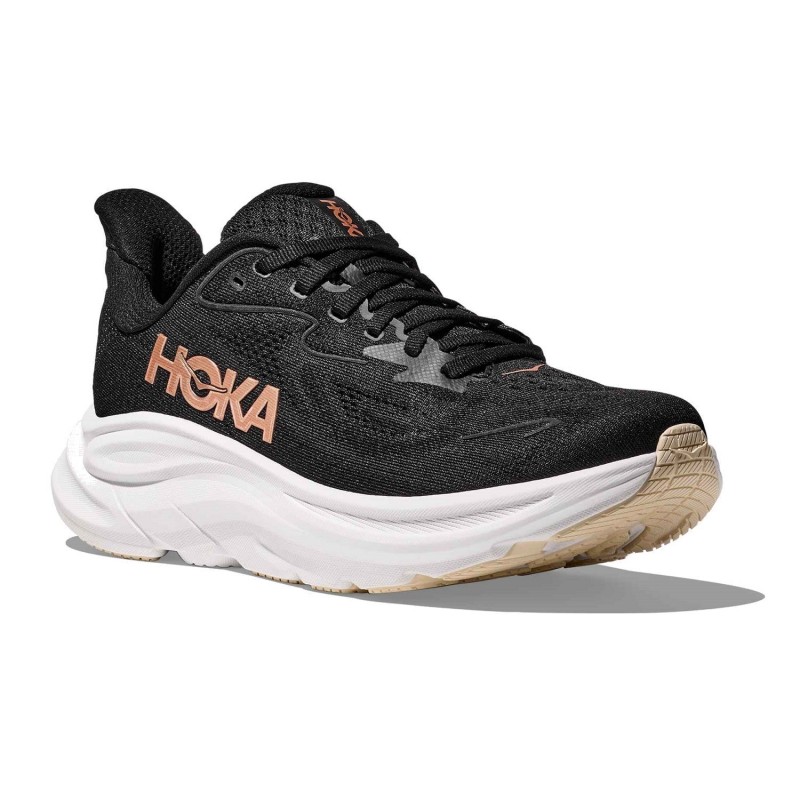Hoka W Clifton 10 Black/Rose Gold
