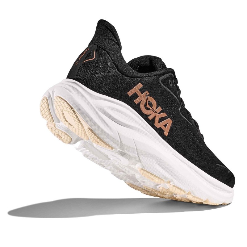 Hoka W Clifton 10 Black/Rose Gold