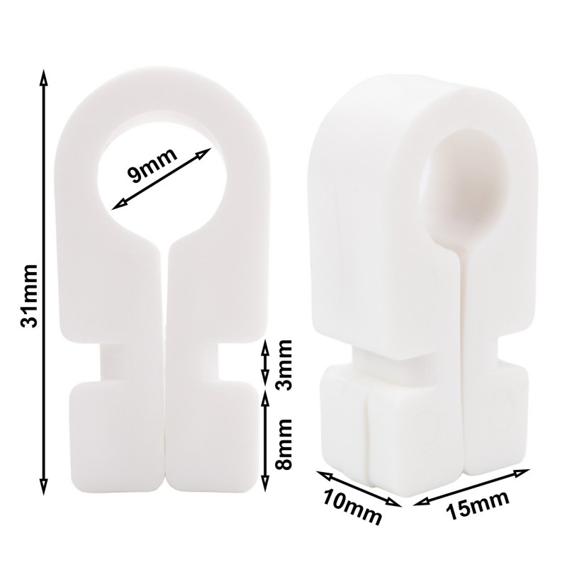 Gancho Sujeción Redes para Portería Zastor ETTE-10 Pack 50Ud