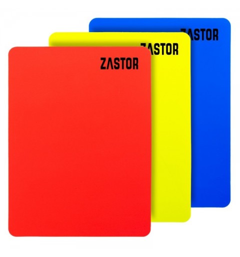 Tarjeta Árbitro Zastor Tay 12x9cm