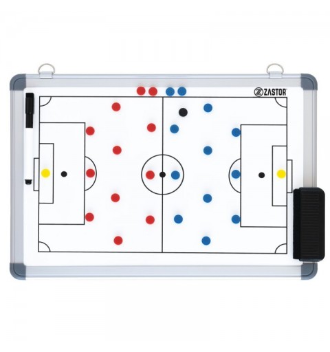 Pizarra Tácticas Magnética Zastor TEAM Fútbol 30x45cm