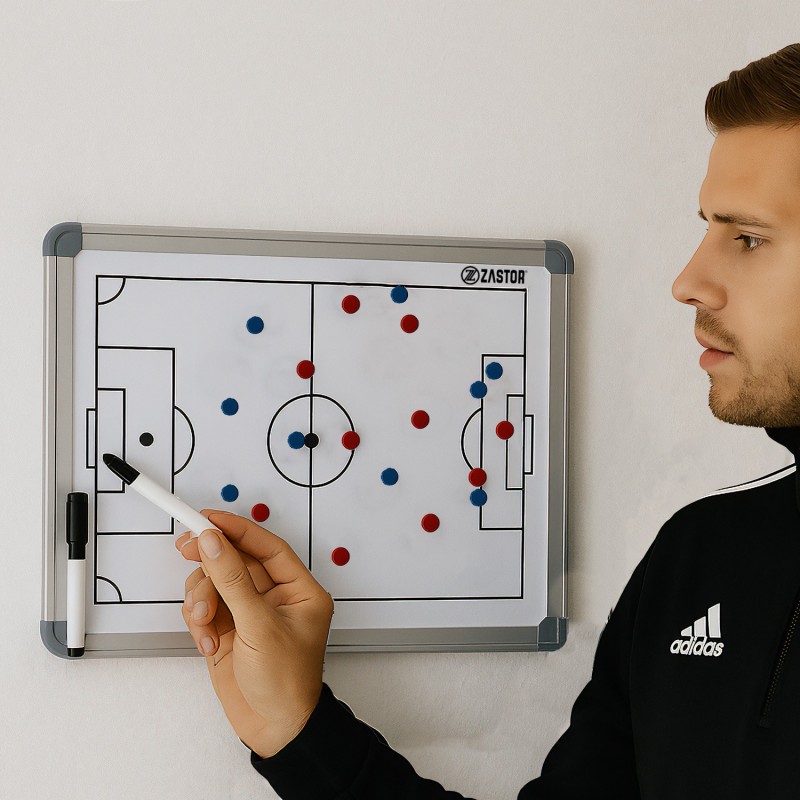 Pizarra Tácticas Magnética Zastor TEAM Fútbol 30x45cm